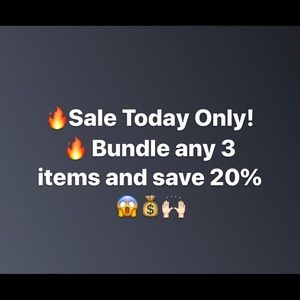 🔥Sale Today Only🔥 Bundle 3 items, Save 20%🔥